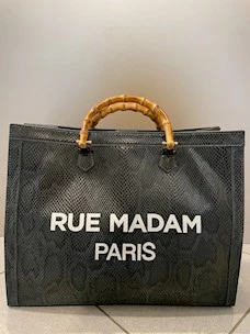 Bag shopper snake Rue Madam Paris